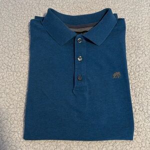 Banana Republic Polo, Small, 95% cotton, 5% Lycra.